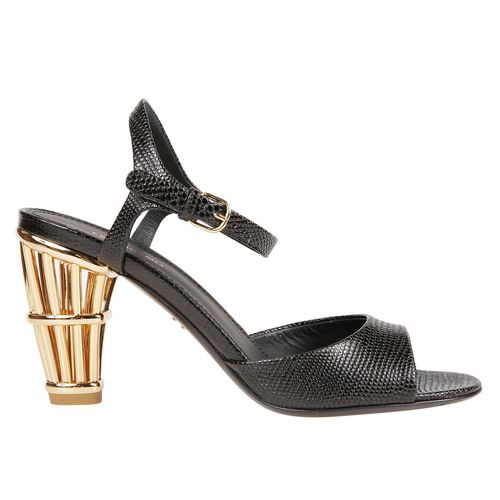 Salvatore Ferragam Cage Heeled Sandals - Ferragamo - Modalova