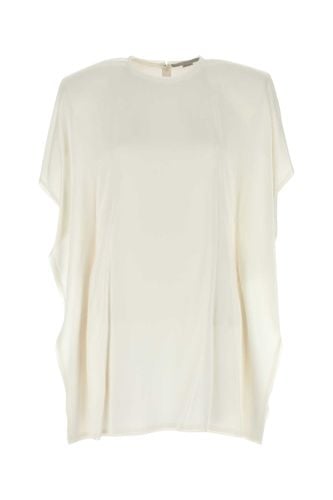 White Satin Mini Dress - Stella McCartney - Modalova