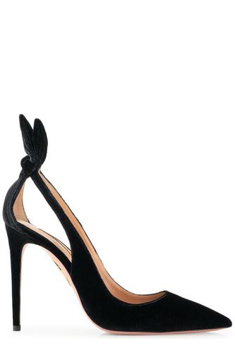 Aquazzura Bow-tie Detailed Pumps - Aquazzura - Modalova