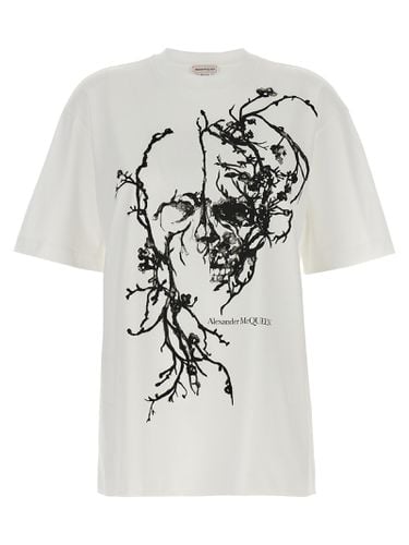 Cherry Blossom T-shirt - Alexander McQueen - Modalova