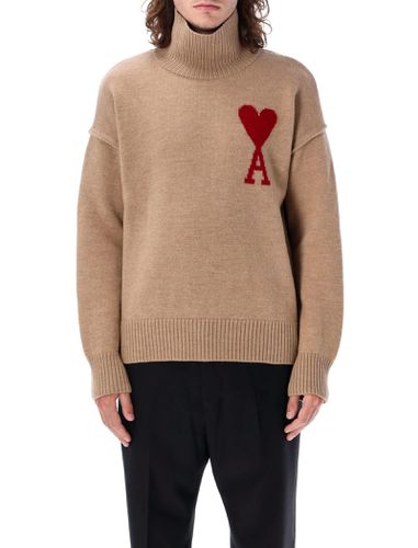 Red Adc Sweater - Ami Alexandre Mattiussi - Modalova