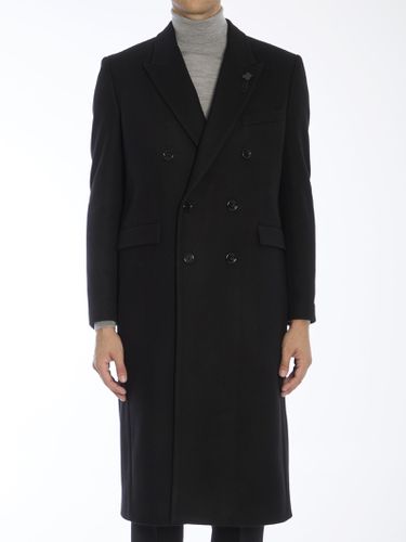 Lardini Double-breasted Long Coat - Lardini - Modalova