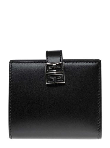 Womans Bifold Leather Wallet With 4g Logo - Givenchy - Modalova