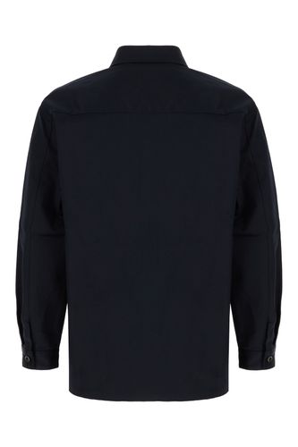 Navy Blue Cotton Blend Jacket - Nine in the Morning - Modalova