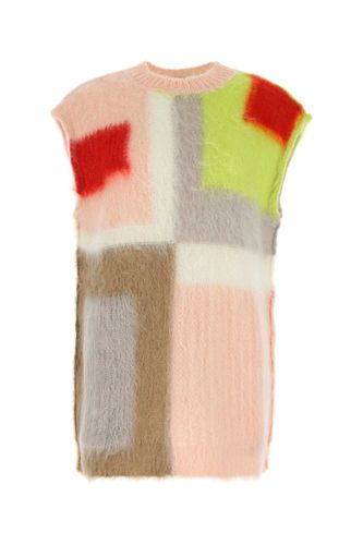 Fendi Embroidered Mohair Blend Vest - Fendi - Modalova