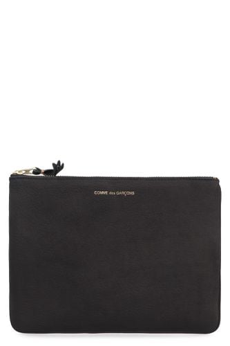 Leather Flat Pouch - Comme des Garçons Wallet - Modalova