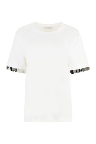 Viscose Crew-neck T-shirt - Paco Rabanne - Modalova