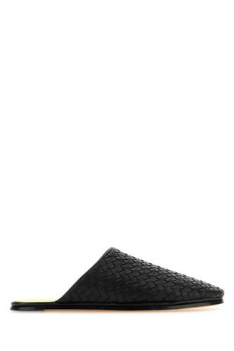 Black Nappa Leather Slippers - Bottega Veneta - Modalova