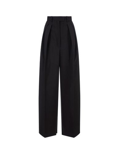 High Waist Wide Leg Trousers - SportMax - Modalova