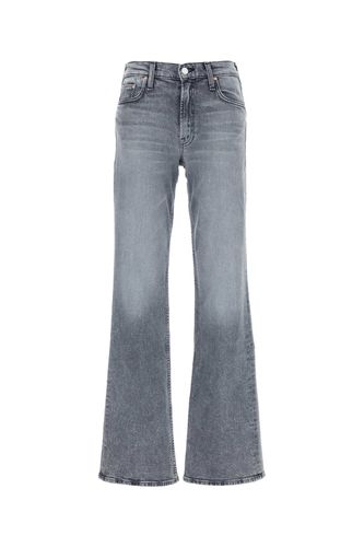 Grey Stretch Denim The Bookie Heel Jeans - Mother - Modalova