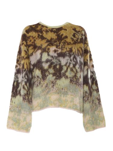 Forte_Forte Bloom Mist Alpaca And Mohair Jacquard Sweater - Forte Forte - Modalova