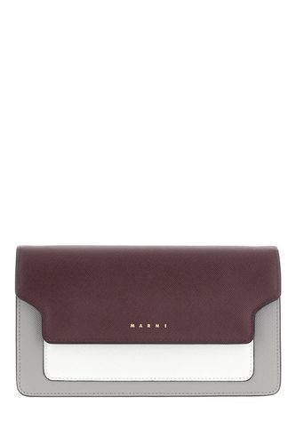 Marni Multicolor Leather Card Case - Marni - Modalova