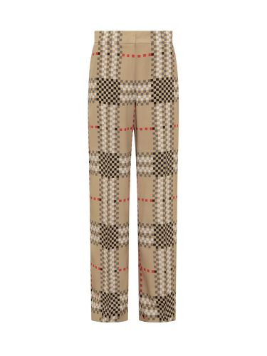 Burberry Jane Check Trousers - Burberry - Modalova