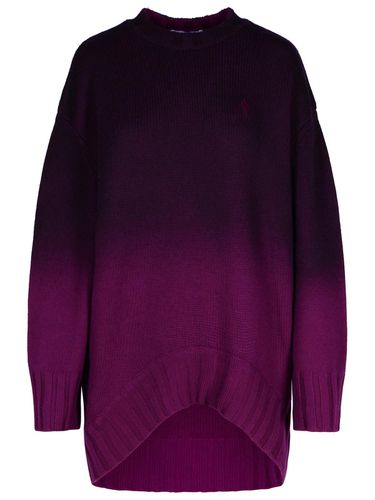 Purple Wool Blend Mini Dress - The Attico - Modalova