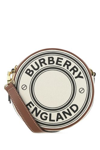 Two-tone Canvas And Leather Louise Crossbody Bag - Burberry - Modalova