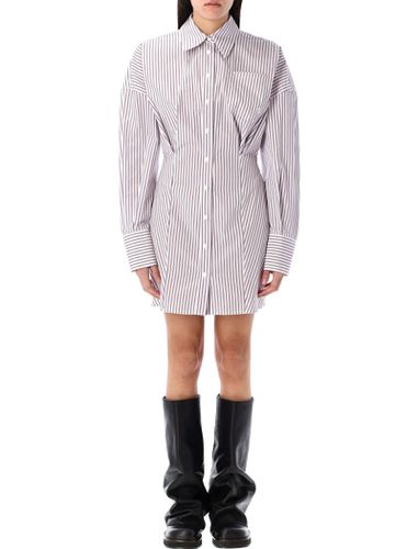 The Attico Popeline Shirt Dress - The Attico - Modalova