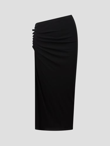 Rabanne Ruched Midi Skirt - Paco Rabanne - Modalova