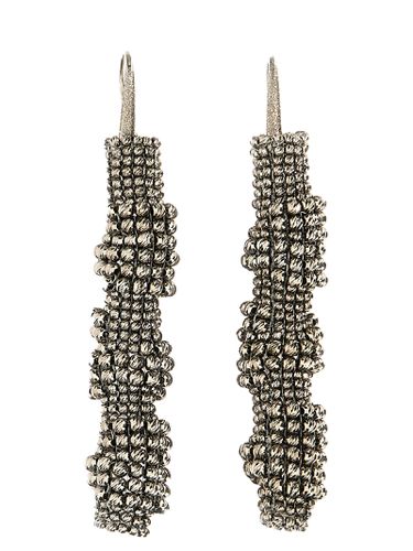 Brunello Cucinelli Silver Earrings - Brunello Cucinelli - Modalova