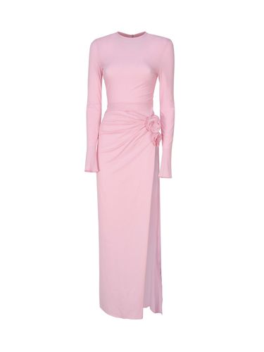 Maxi Dress With Long Gathered Sleeves - Magda Butrym - Modalova