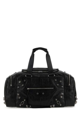 Black Leather Le Cagole Travel Bag - Balenciaga - Modalova