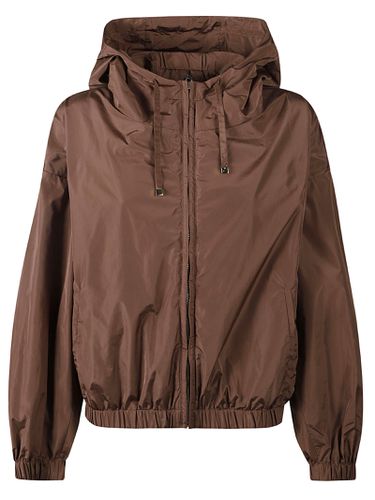 Zip-up Hooded Jacket - Max Mara The Cube - Modalova