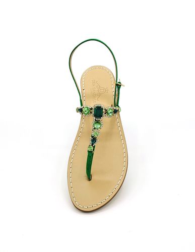 Spring Green Jewel Sandals - Dea Sandals - Modalova