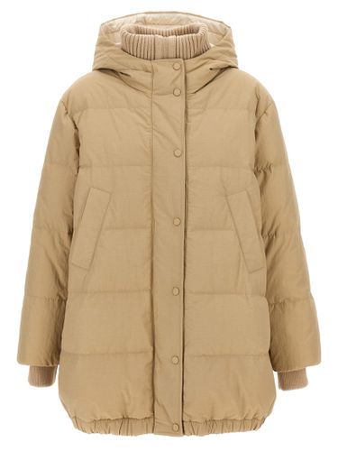 Nylon Down Jacket - Brunello Cucinelli - Modalova