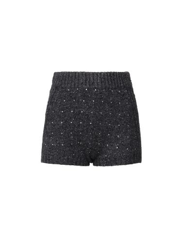 Sequin-embellished Thigh-length Shorts - Pinko - Modalova