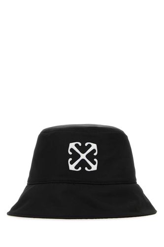 Black Polyester Bucket Hat - Off-White - Modalova