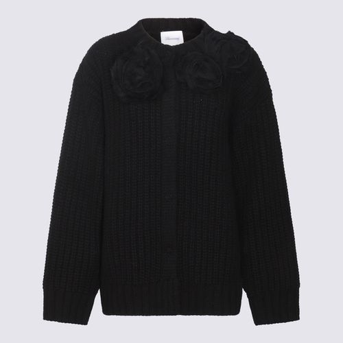 Blumarine Black Wool Knitwear - Blumarine - Modalova