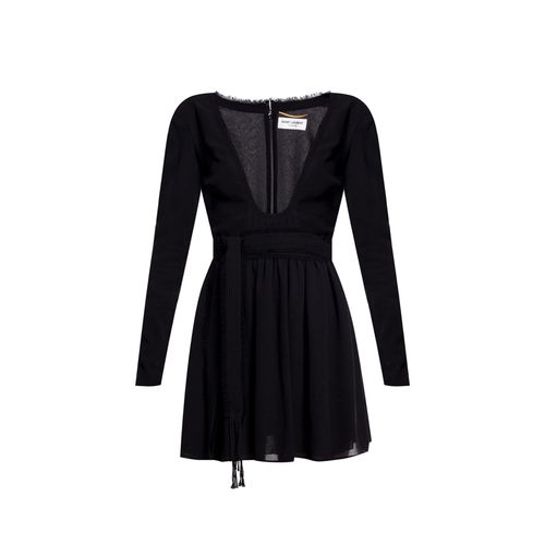 Saint Laurent Long Sleeves Dress - Saint Laurent - Modalova