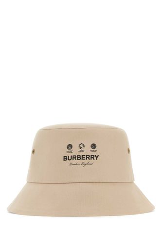 Burberry Beige Gabardine Hat - Burberry - Modalova