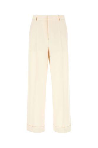 Skin Pink Wool Pants - Valentino Garavani - Modalova