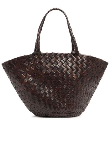 Dark Leather Egola Shopping Bag - Dragon Diffusion - Modalova