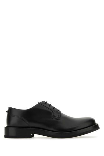 Leather Lace-up Shoes - Valentino Garavani - Modalova