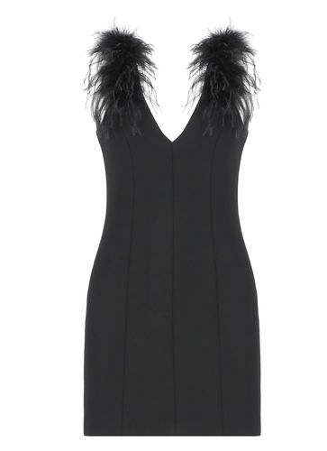 Pinko Sheath Dress With Feathers - Pinko - Modalova