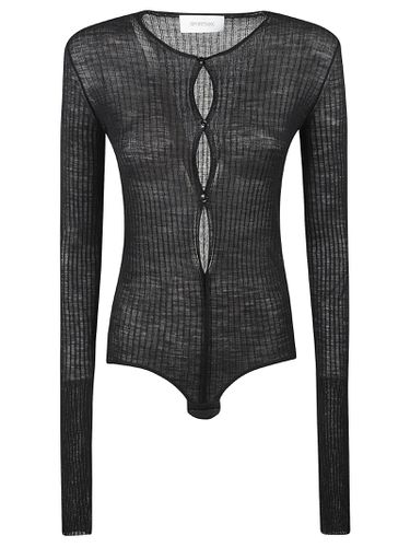 SportMax Dinar Ribbed Bodysuit - SportMax - Modalova