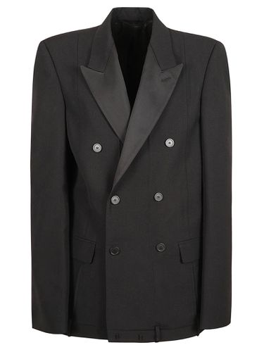 Double-breasted Fitted Blazer - Balenciaga - Modalova