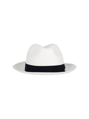 Federico Panama Fine Medium Brim - Borsalino - Modalova