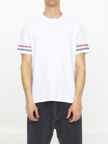 Thom Browne Textured Cotton T-shirt - Thom Browne - Modalova