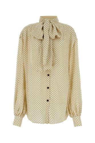 Balmain Printed Silk Shirt - Balmain - Modalova