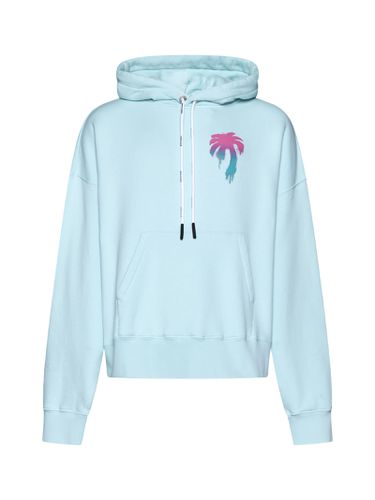 Palm Angels Cotton Hoodie - Palm Angels - Modalova