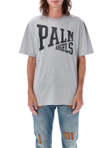 Cotton Crew-neck T-shirt - Palm Angels - Modalova