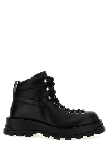 Jil Sander Leather Ankle Boots - Jil Sander - Modalova