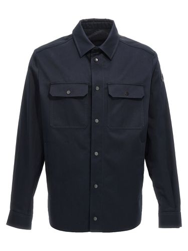 Moncler Cotton Crêpe Shirt - Moncler - Modalova