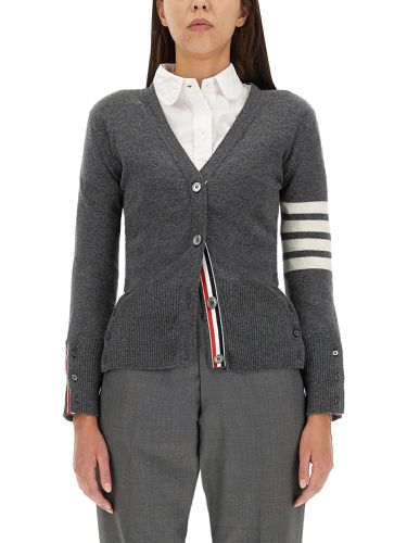 Thom Browne V-neck Cardigan - Thom Browne - Modalova