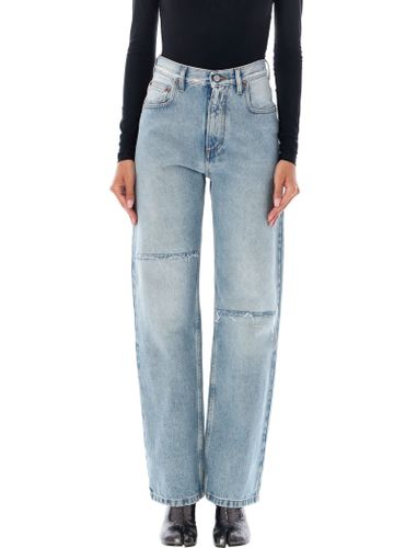 Distressed Denim Jeans - MM6 Maison Margiela - Modalova