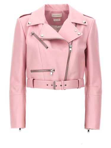 Alexander McQueen Biker Jacket - Alexander McQueen - Modalova