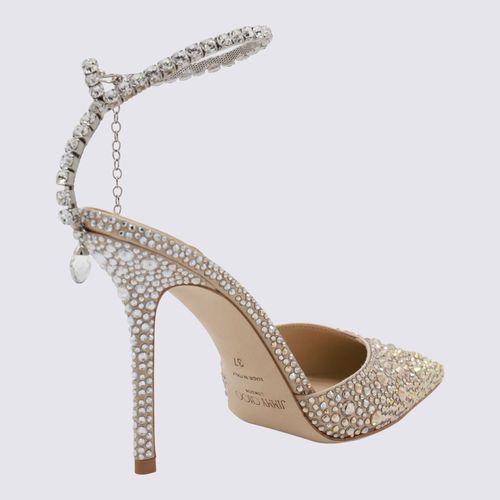 Jimmy Choo Gold Tone Saeda Pumps - Jimmy Choo - Modalova