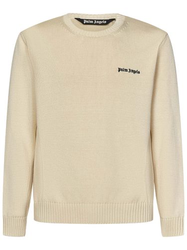 Palm Angels Classic Logo Sweater - Palm Angels - Modalova